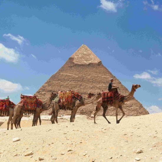 The Great Pyramid of Giza - Foto de Omar Elsharawy na Unsplash