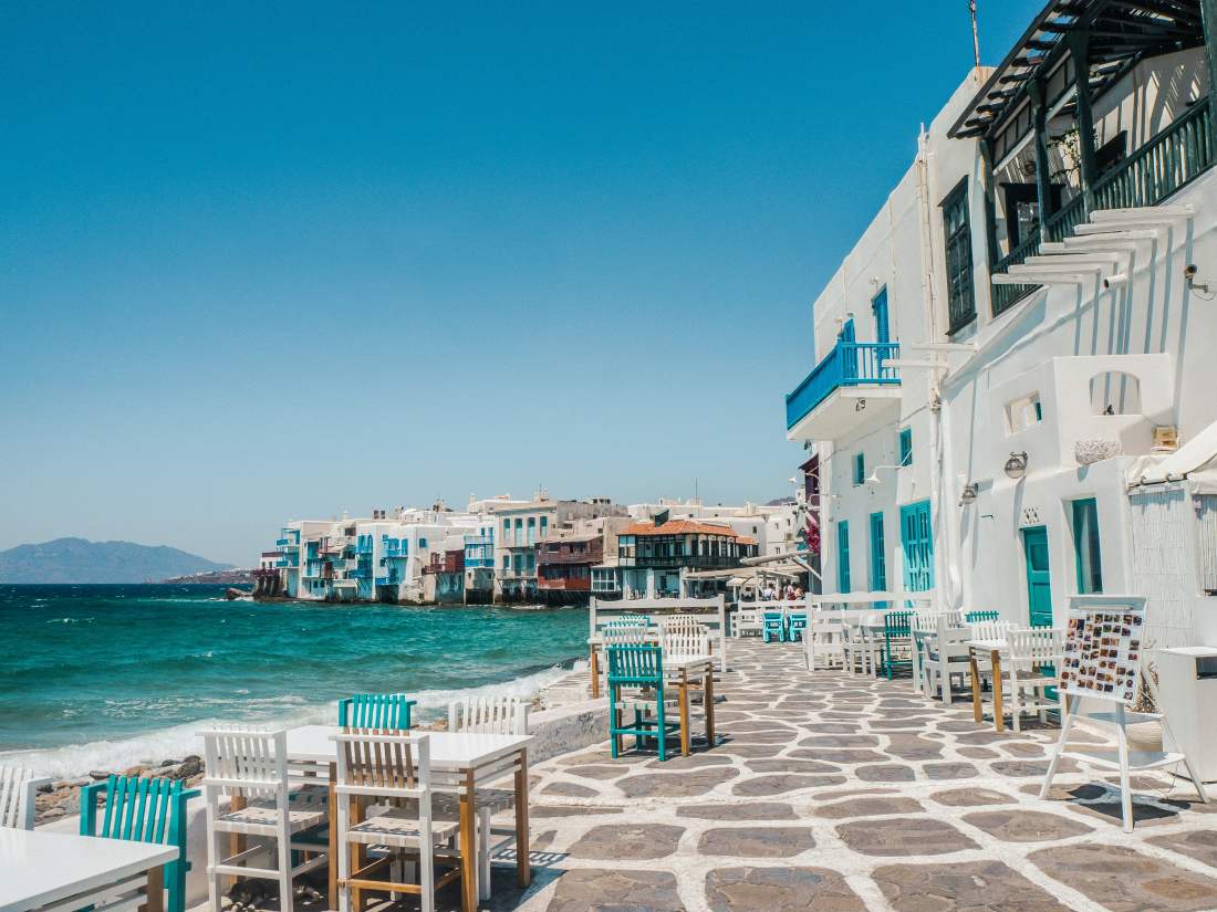 Mykonos@Foto de Johnny Africa na Unsplash