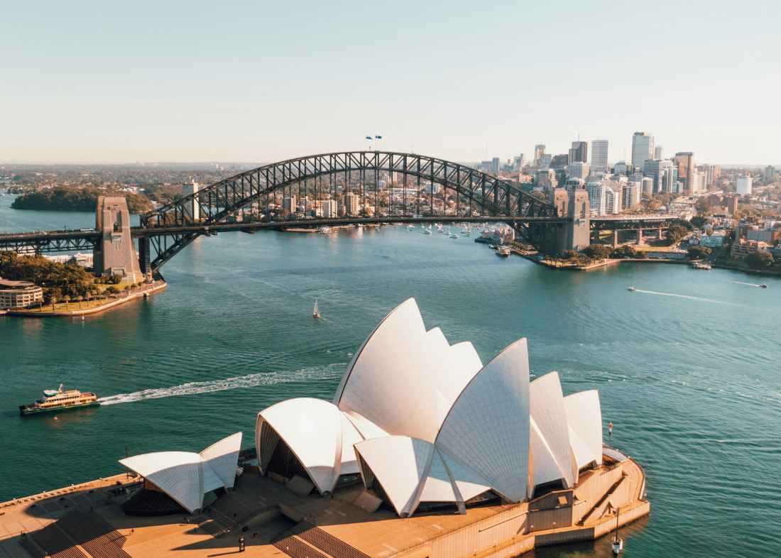 Sydney NSW, Australia - Foto de Caleb na Unsplash